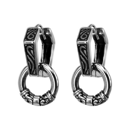 Tribal Geometric Drop Earrings