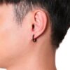 Simple Hoop Earrings - Image 2