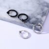 Simple Hoop Earrings - Image 3