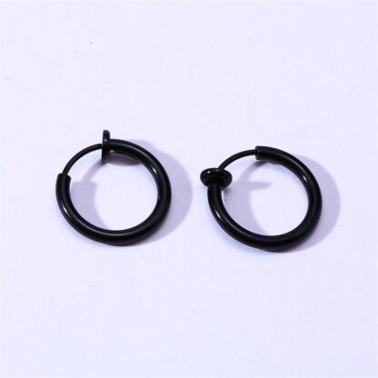 Simple Hoop Earrings - Image 5