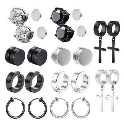 Non-Piercing Magnetic Stud Earrings