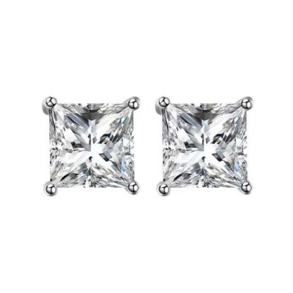Hip Hop Square Earrings - Image 2