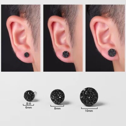 New Cluster Magnetic Earrings
