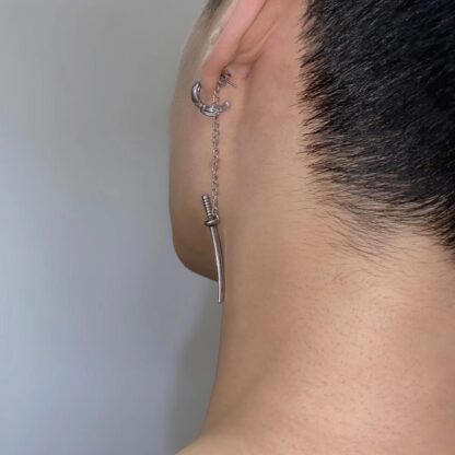 New Sword Drop Earring - Image 3