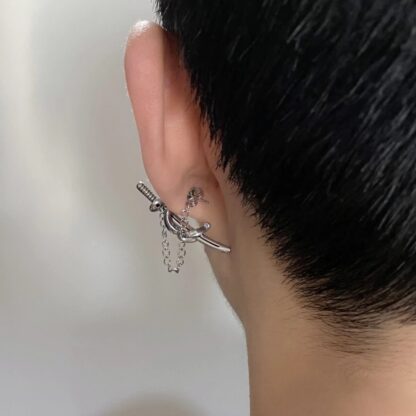 New Sword Drop Earring - Image 2