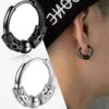 Men's Hip Hop Round Earring