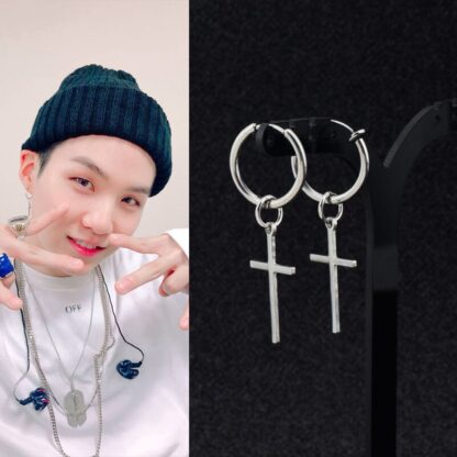 Cross Punk Earrings
