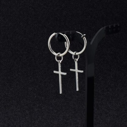 Cross Punk Earrings - Image 6