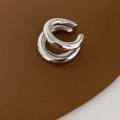 Double Circle Ear Cuff - Image 2
