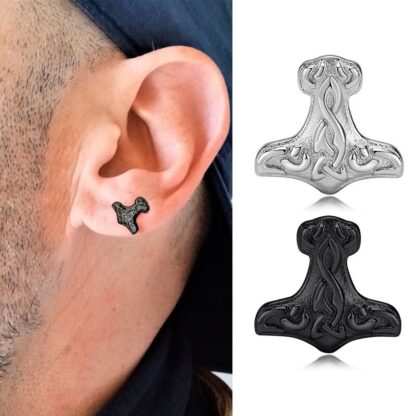 Nordic Viking Hammer Earring