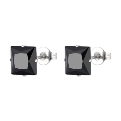 Square  Stud Earrings in Different Sizes - Image 4