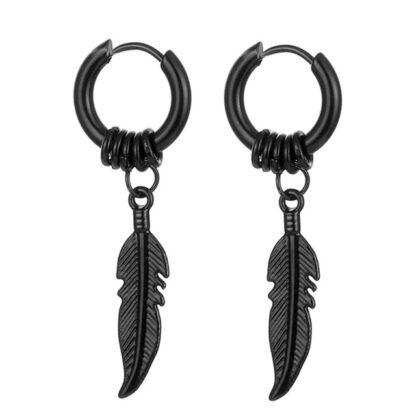 Rock and Roll Feather Earrings - Image 6