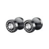 Earrings with Round Studs