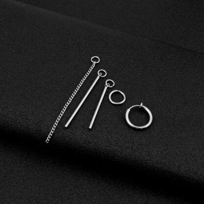 Chain Fringe Earrings - Image 4