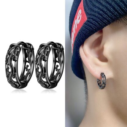 Gothic Style Ear Buckle Earrings - Image 3