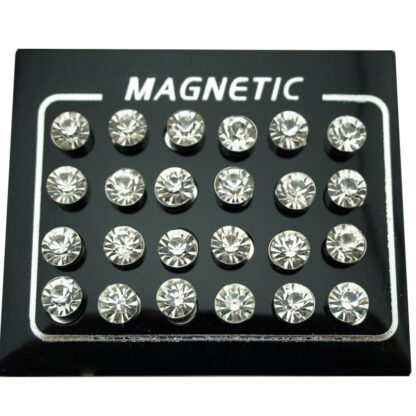 Magnetic  Earring with Crystal Rhinestone