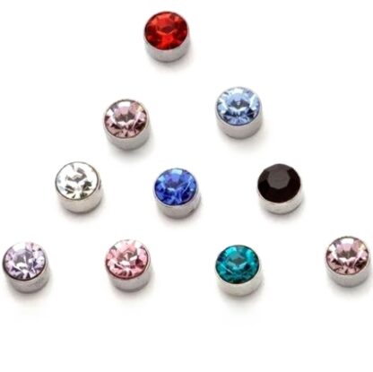 Magnetic  Earring with Crystal Rhinestone - Image 6