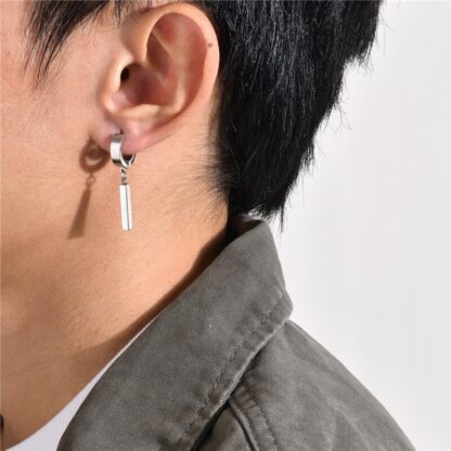 Men’s Vintage Huggie Earrings