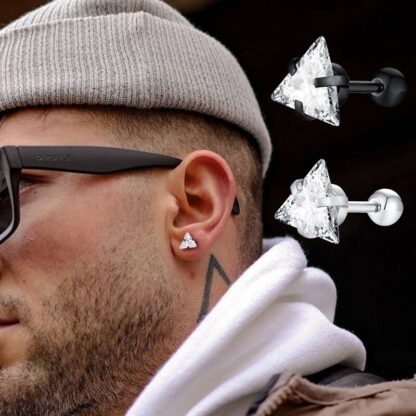 Triangle stud Earring