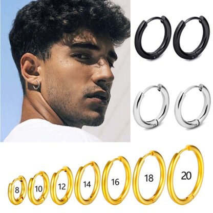 Cartilage Piercing Hoop Earrings