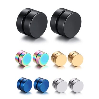 Magnetic Earrings Non Piercing Studs