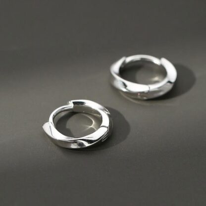Trendy Round Earrings - Image 4