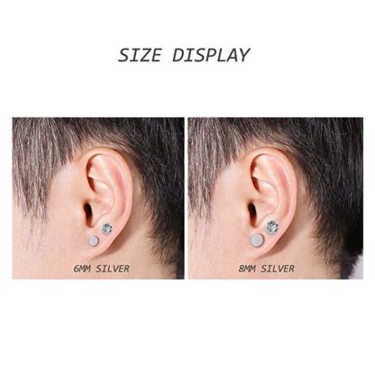 Non-Perforated Magnetic Earrings - Image 2
