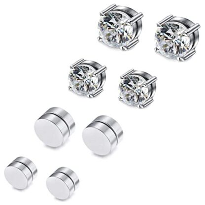 Non-Perforated Magnetic Earrings