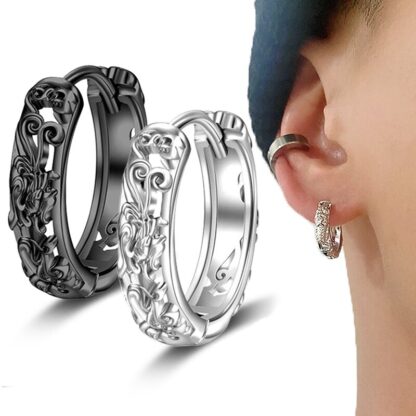 Wealth and Luck Hoop Earrings