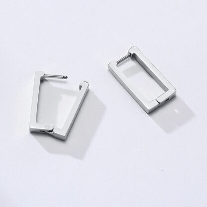 Simple Geometry Earrings - Image 3