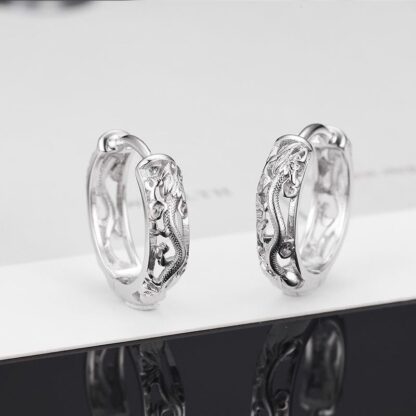 Hip Hop Dragon Earrings - Image 3
