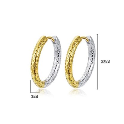 Needle Hoop Earrings for Everyday Wear - Image 4