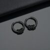 Rock Ball Ear Hoops - Image 5