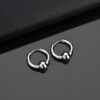 Rock Ball Ear Hoops - Image 6
