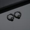Rock Ball Ear Hoops - Image 7