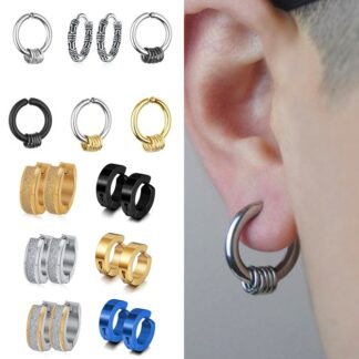 Edgy Barbell Earring Collection
