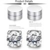2 Pairs Cool Magnetic Earring Set - Image 2