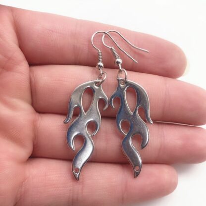 Flame Streetwear Earrings - Image 4