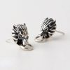 Wolf Head Stud Earrings - Image 2
