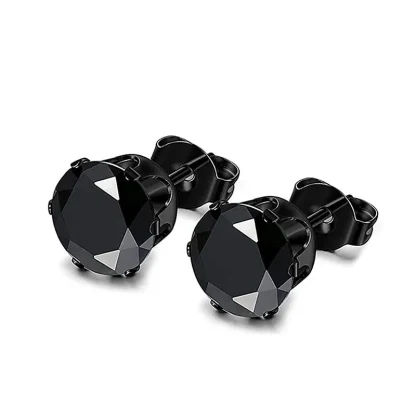 Gothic Punk Stud Earrings - Image 3